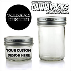 Custom Design Jars for Cannabis cannapacks Uk